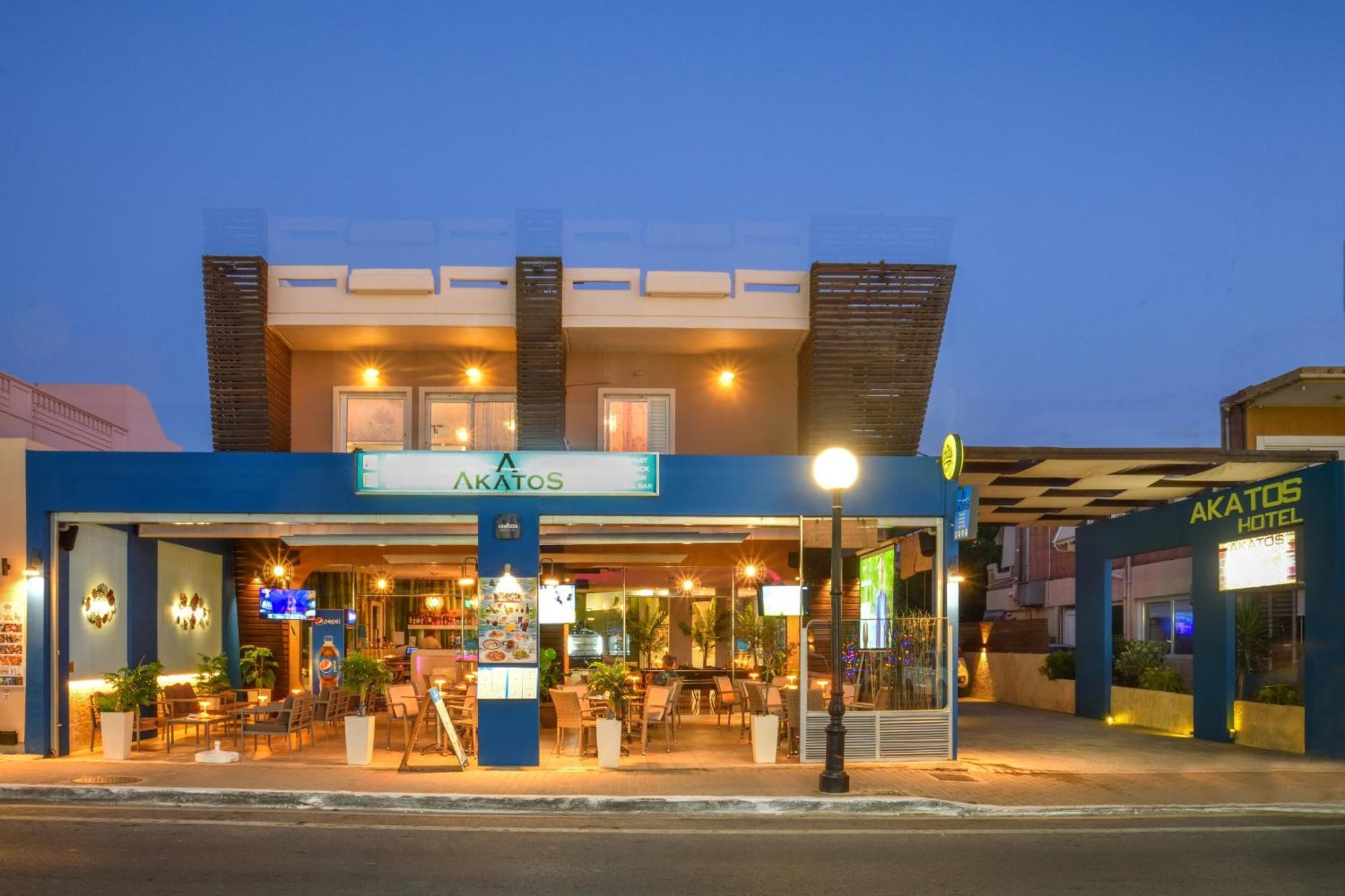 Akatos Hotel Agia Marina  Екстер'єр фото